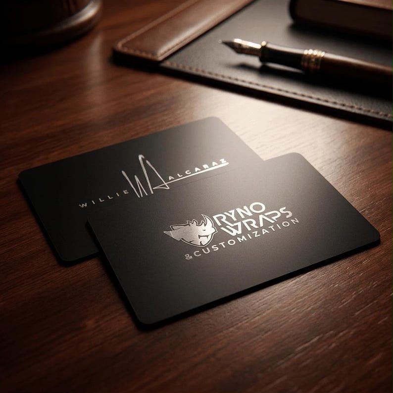 NFC Business Card | 1-Tap Premium Metal Card with Glossy Reflective Finish